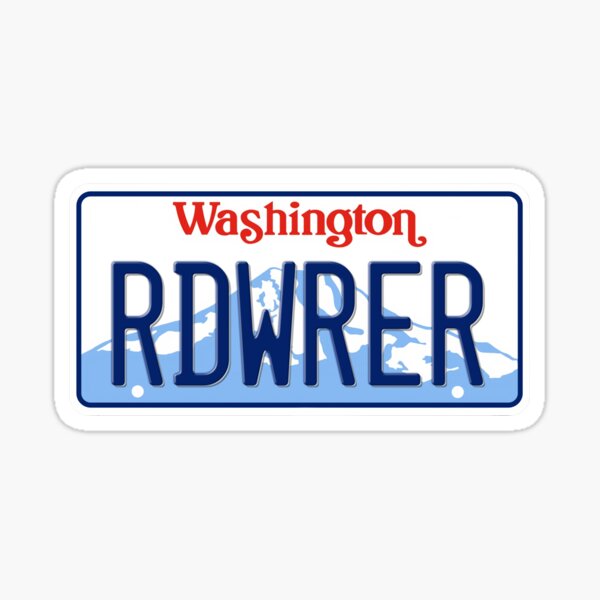 Item preview, Marty's RV RDWRER License Plate - Frasier TV Show designed and sold by ourkid.