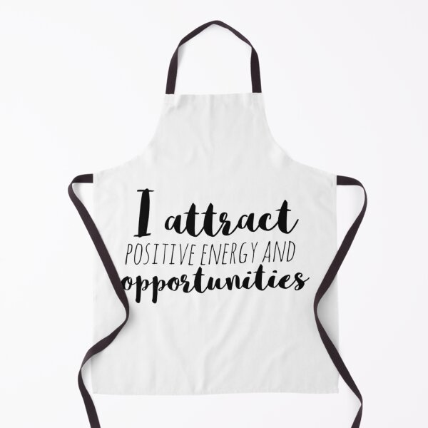 Item preview, I Attract Positive Energy and Opportunities – Affirmation – Magnetism Typography Design designed and sold by Camila Ardila.