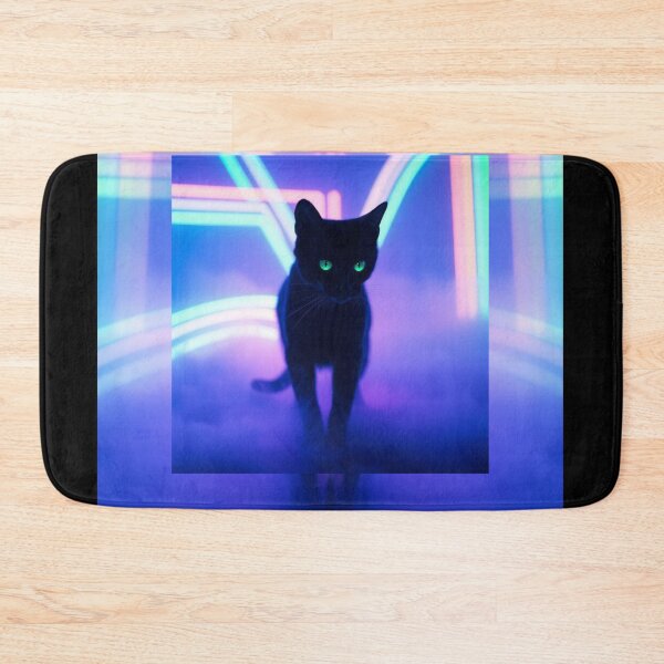 Item preview, Neon cat designed and sold by AlienButterfly.