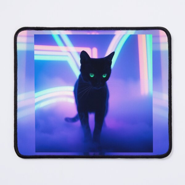 Item preview, Neon cat designed and sold by AlienButterfly.