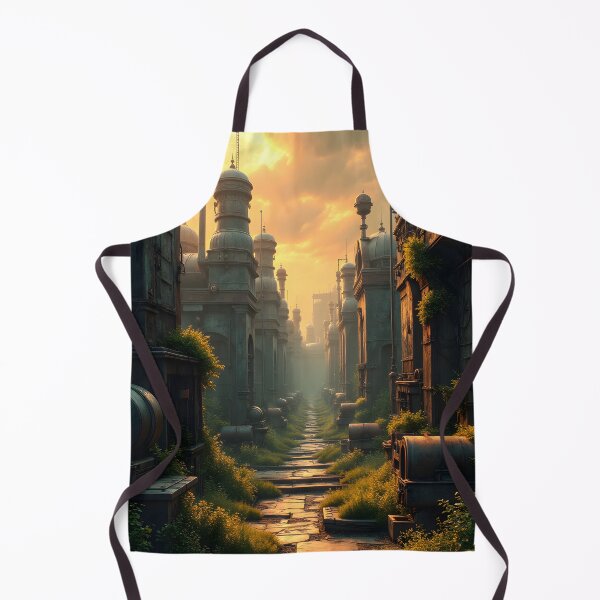 Item preview, Forgotten Pathway Through a Post-Apocalyptic City designed and sold by oanaunciuleanu.