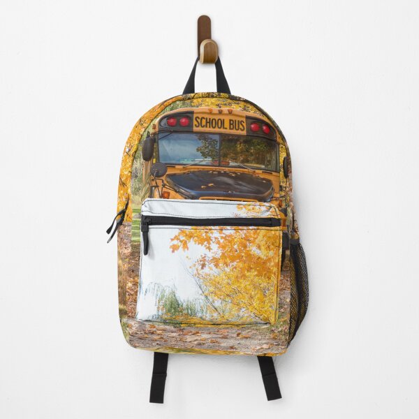 Item preview, Fall Scene with Yellow School bus designed and sold by Roxane Bay.