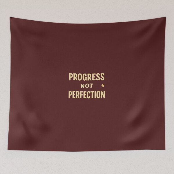 Item preview, Progress Not Perfection designed and sold by DigitalGemArt.