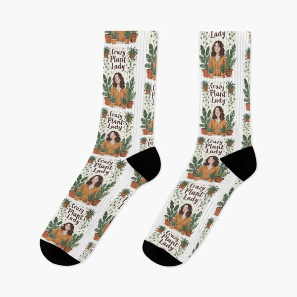 Item preview, Crazy Plant Lady Funny design – Cute Gardening Lover Gift for Women & Plant Moms designed and sold by LuxeGraphix.