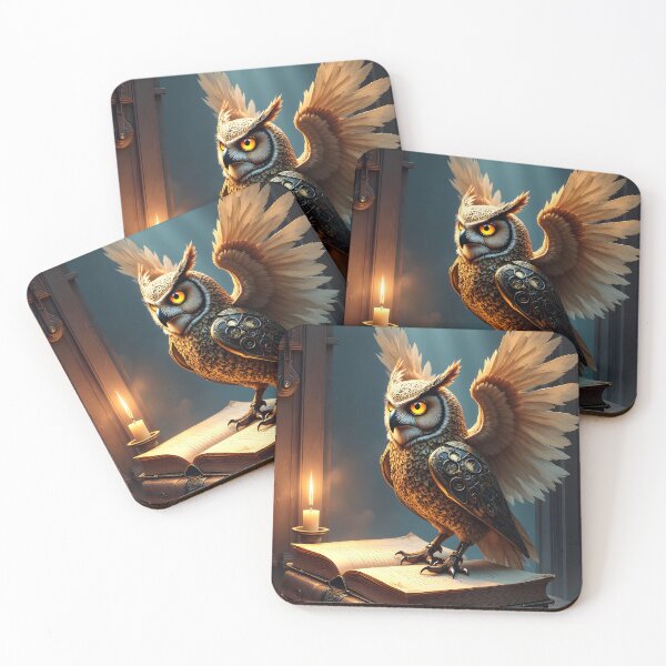 Item preview, The Enchanted Owl of Knowledge designed and sold by oanaunciuleanu.