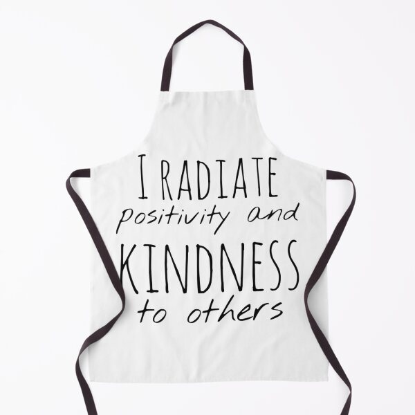 Item preview, I Radiate Positivity and Kindness to Others – Affirmation – Light Energy Typography Design designed and sold by Camila Ardila.