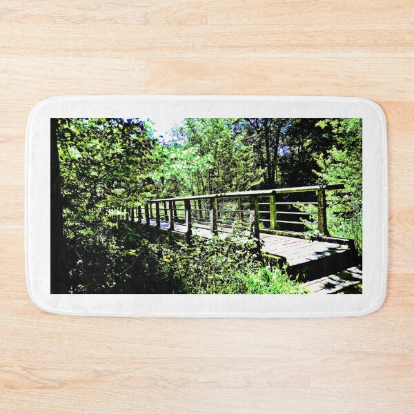 Item preview, footbridge in the undergrowth designed and sold by marierlaure.