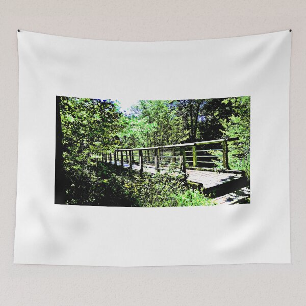 Item preview, footbridge in the undergrowth designed and sold by marierlaure.