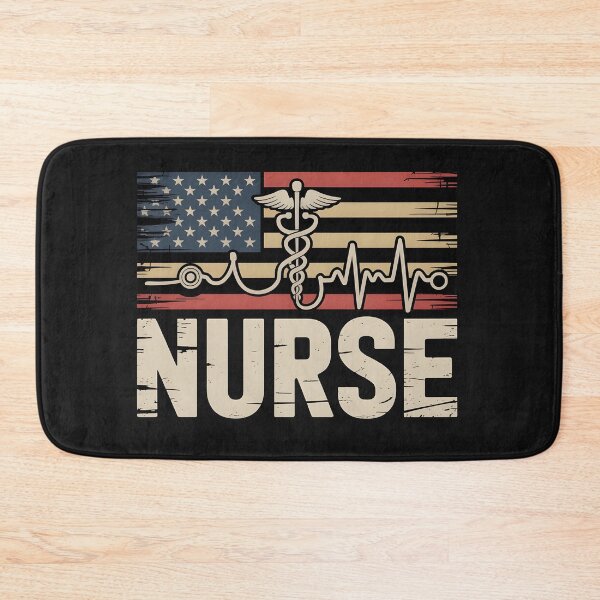 Item preview, Nurse – Patriotic American Flag Medical T‑Shirt | Healthcare Hero Gift designed and sold by Splotchly.