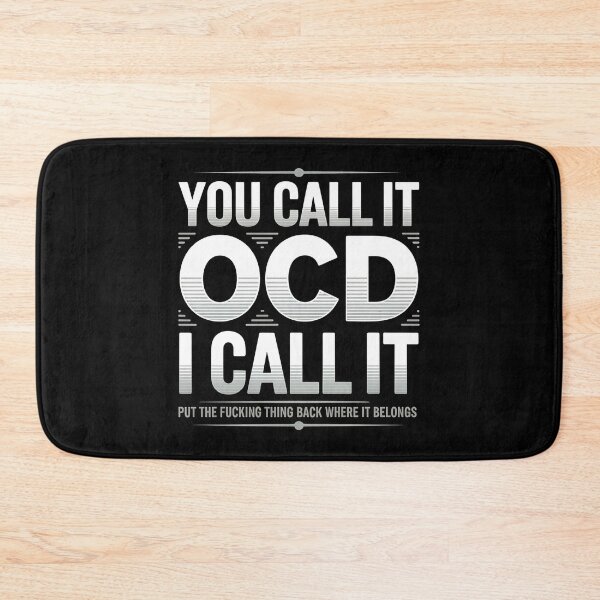 Item preview, You Call It OCD I Call It - This gift is perfect for perfectionists with OCD who humorously celebrate their neurodiversity. designed and sold by ZyziowskyArt.