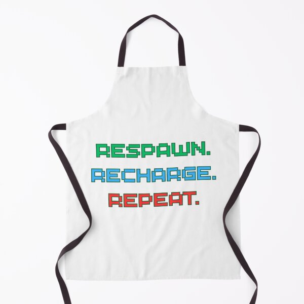 Item preview, Respawn. Recharge. Repeat. – Gamer Life Loop designed and sold by Pixel--Threads.