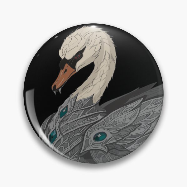 Item preview, Swanstarion Teal – Beautiful but Deadly | Fantasy Vampire Swan designed and sold by KristaKaista.