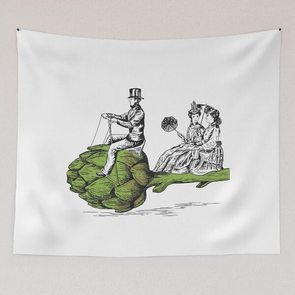 Item preview, Belle Epoque artichoke walk designed and sold by HorsChamp.