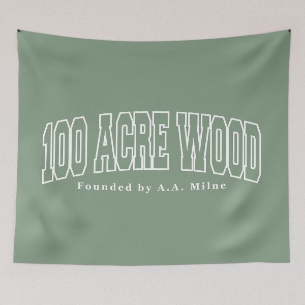 Item preview, 100 acres de bosque encontrados por A.A. Milne designed and sold by OneLittleCrow.