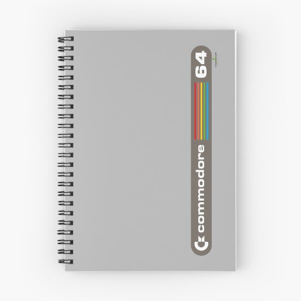 Item preview, Commodore 64 rainbow logo C64 Sticker TShirt 01 designed and sold by OuterShellUK.
