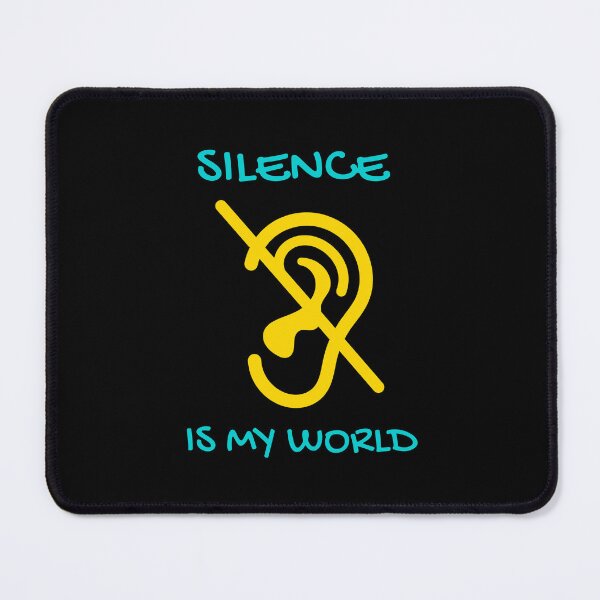Item preview, Silence Is My World – Empowering Gifts for the Deaf Community designed and sold by ZoTo-Studio.