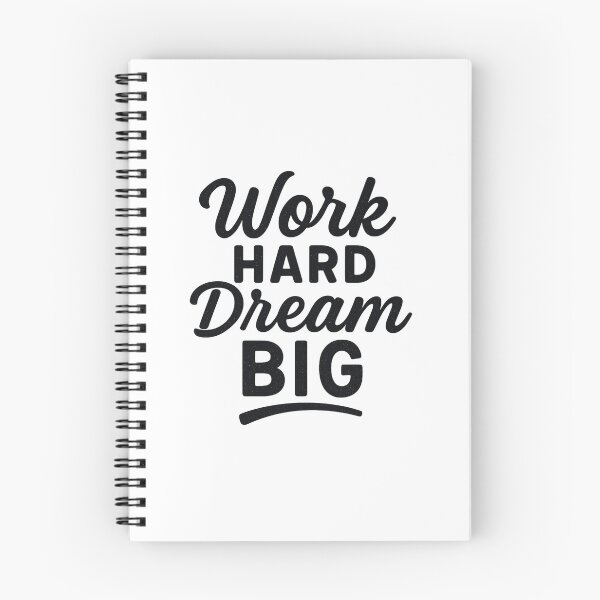 Item preview, Work Hard Dream Big designed and sold by DigitalGemArt.