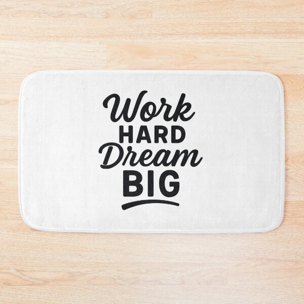 Item preview, Work Hard Dream Big designed and sold by DigitalGemArt.