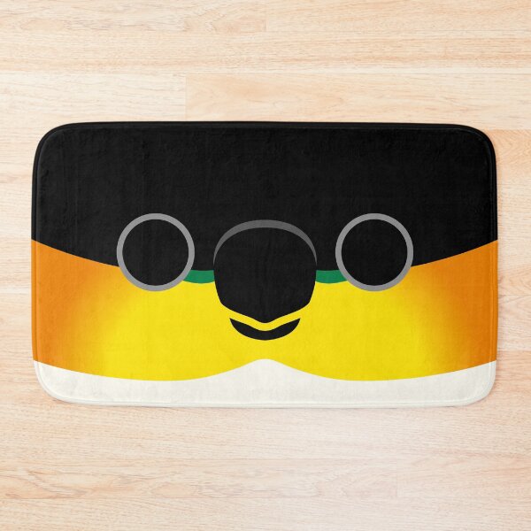 Item preview, The face of a Black-headed Caique designed and sold by INKOYADO.