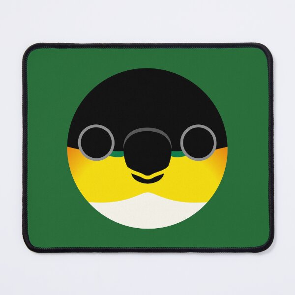 Item preview, The face of a Black-headed Caique designed and sold by INKOYADO.