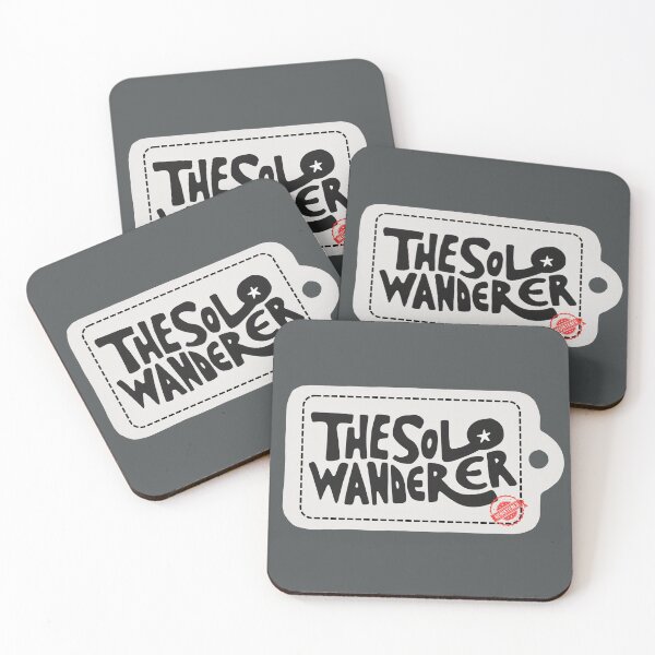 Item preview, The Solo Wanderer – Minimalist Travel Tag Design for Independent Explorers designed and sold by Fikuall.
