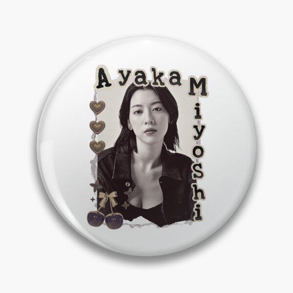Item preview, Ayaka Miyoshi Japanese Drama Actor Scrapbook Collage Cozy Y2K Vintage Design designed and sold by HELL0WBELLO.