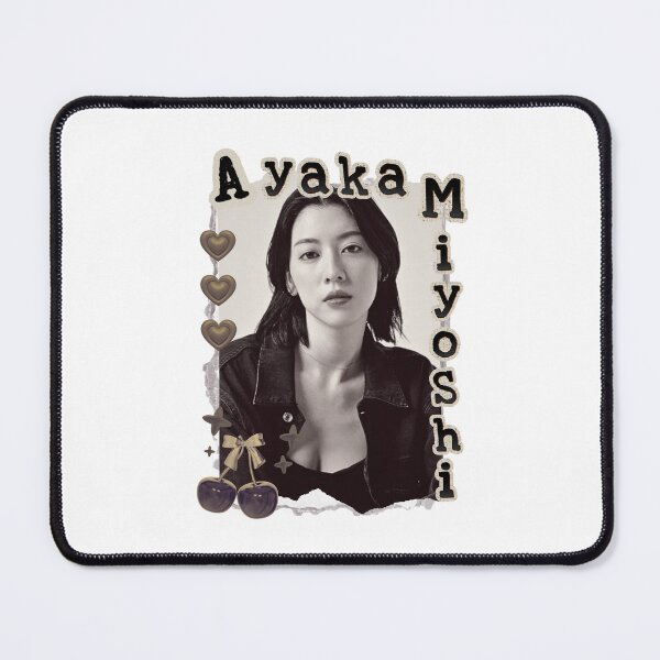 Item preview, Ayaka Miyoshi Japanese Drama Actor Scrapbook Collage Cozy Y2K Vintage Design designed and sold by HELL0WBELLO.