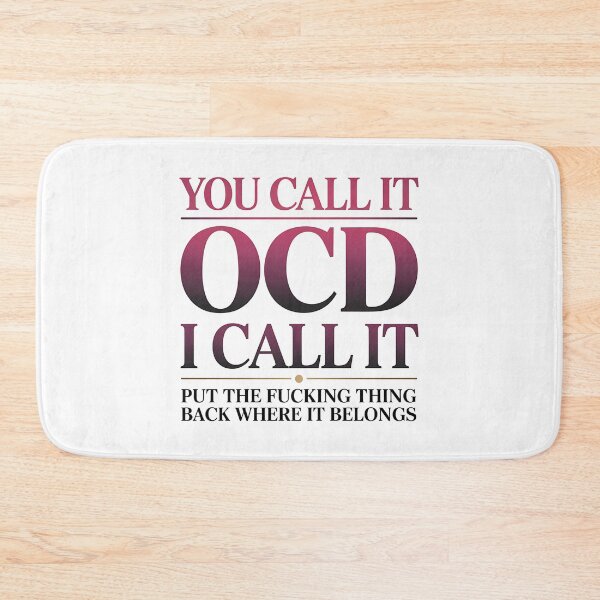 Item preview, You Call It OCD I Call It - This gift is perfect for perfectionists with OCD who humorously celebrate their neurodiversity. designed and sold by ZyziowskyArt.