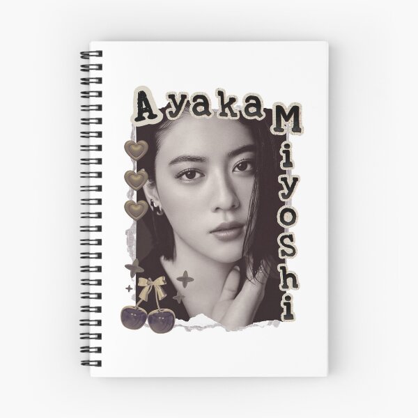 Item preview, Ayaka Miyoshi Japanese Drama Actor Scrapbook Collage Cozy Y2K Vintage Design designed and sold by HELL0WBELLO.