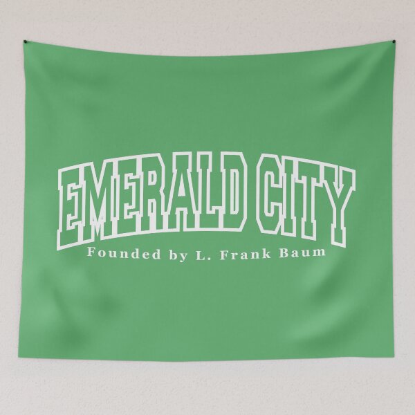 Item preview, Emerald City founded by L. Frank Baum designed and sold by OneLittleCrow.