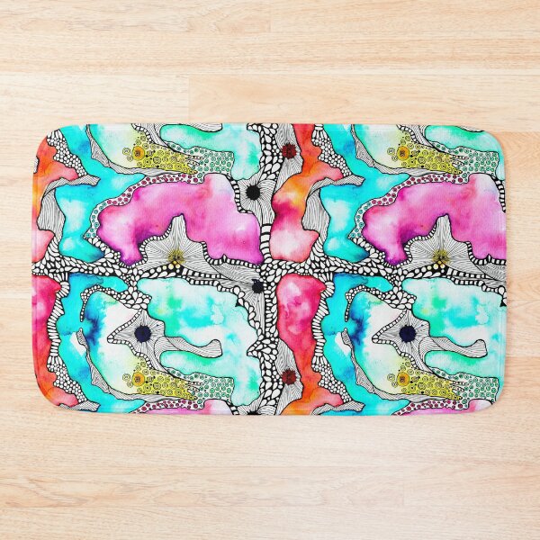 Item preview, Watercolor Stains with Intricate Lines designed and sold by lulo-pez-art.