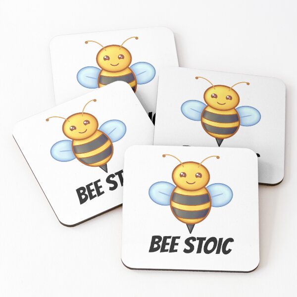 Item preview, Bee Stoic - Stoicism Principles designed and sold by LexaArtworks.