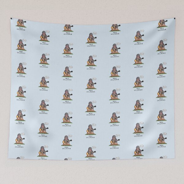 Item preview, Mole Gallagher Oasis Pun designed and sold by carlbatterbee.