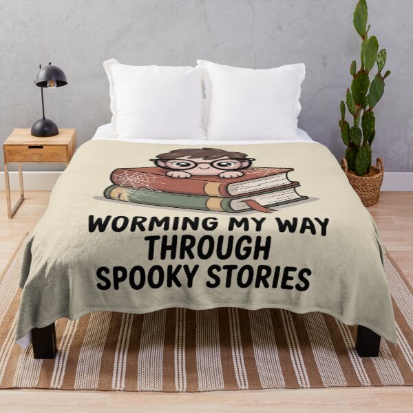 Item preview, Worming Through Spooky Stories designed and sold by SignumShop.