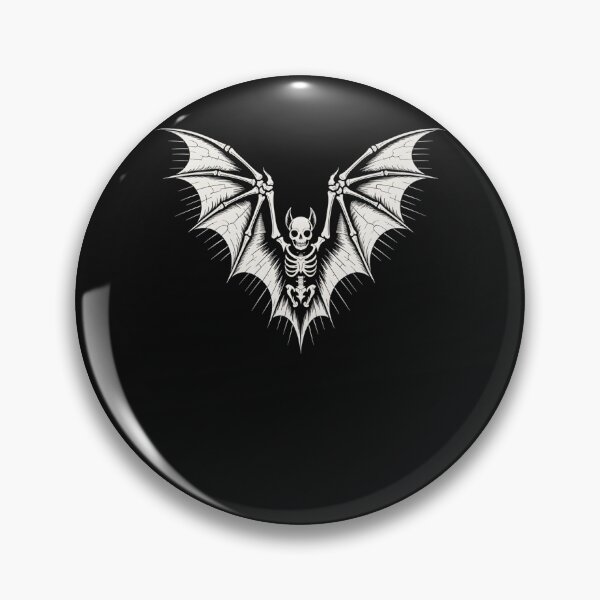 Item preview, Spooky Skeleton Bat Halloween designed and sold by clothesy7.