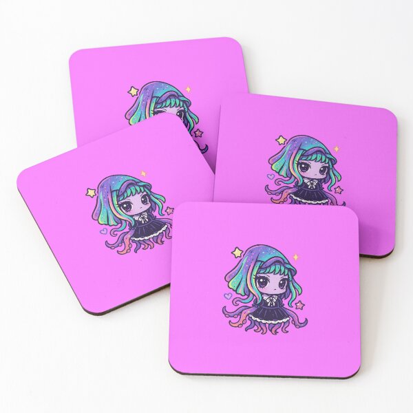 Item preview, Kawaii Galaxy Octogirl – Chibi Tentacle Cutie designed and sold by cipharra.