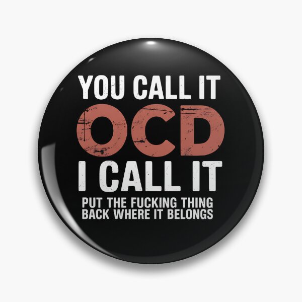 Item preview, You Call It OCD I Call It - This gift is perfect for perfectionists with OCD who humorously celebrate their neurodiversity. designed and sold by ZyziowskyArt.