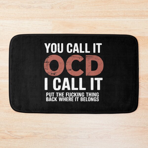 Item preview, You Call It OCD I Call It - This gift is perfect for perfectionists with OCD who humorously celebrate their neurodiversity. designed and sold by ZyziowskyArt.