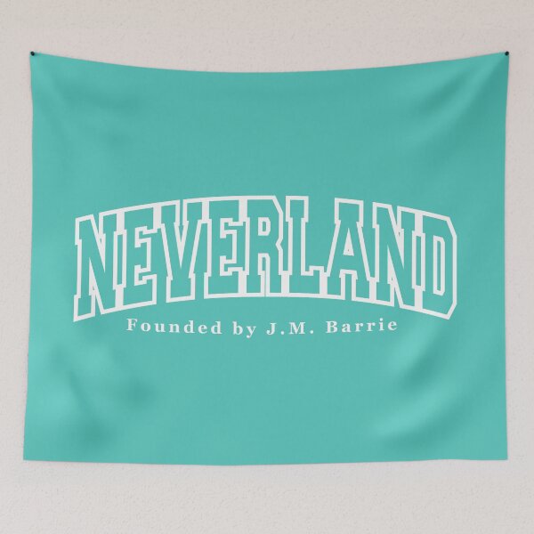 Item preview, Neverland founded by J. M. Barrie designed and sold by OneLittleCrow.