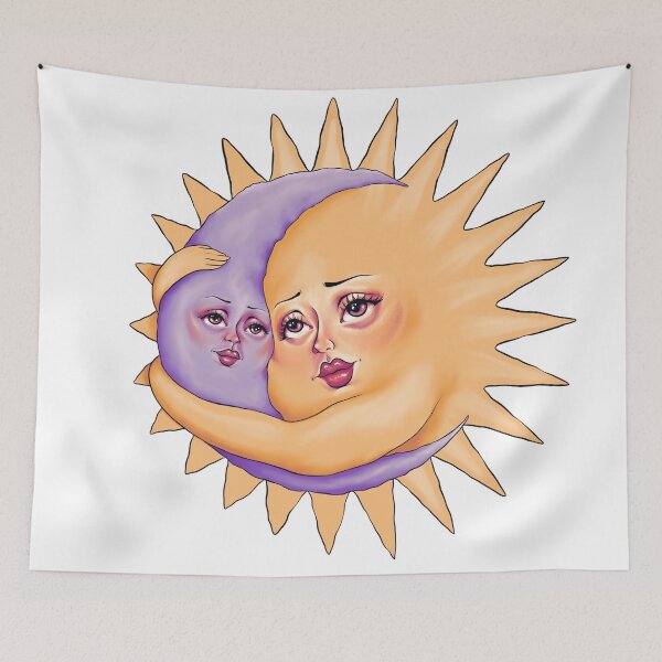 Item preview, Sun and Moon Lovers designed and sold by Twysted Bytches.