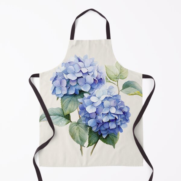 Item preview, blue hydrangea bundles watercolour designed and sold by jessicaleah15.