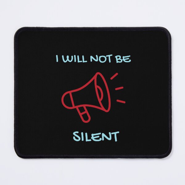 Item preview, I Will Not Be Silent – Bold Gifts for Activists designed and sold by ZoTo-Studio.