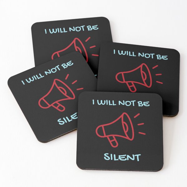 Item preview, I Will Not Be Silent – Bold Gifts for Activists designed and sold by ZoTo-Studio.
