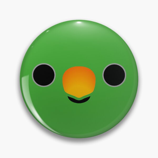 Item preview, The face of a Eclectus Parrot (Male) designed and sold by INKOYADO.