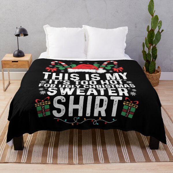 Item preview, This Is My It's My It's too Hot For Ugly Christmas Sweater designed and sold by Alluka Brand.