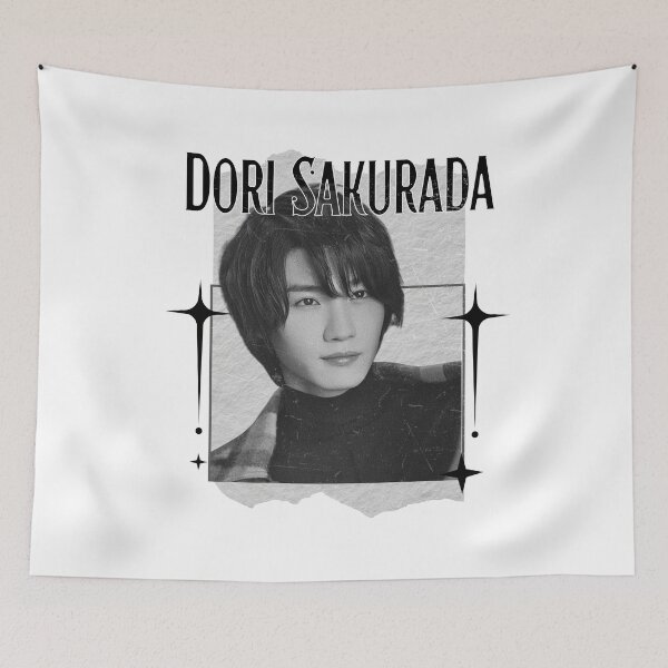 Item preview, Dori Sakurada Japanese Actress  Dramas Monochrome Black and White Classic Design Collage  designed and sold by HELL0WBELLO.