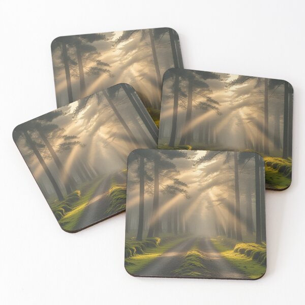 Item preview, Lifestyle Hub: Dreamy Forest Path - Misty Woodland Landscape designed and sold by M&M Lifestyle Hub.