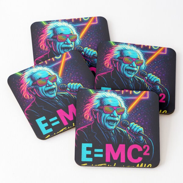 Item preview, Einstein on the Mic- E=MC² designed and sold by Eddieverse.