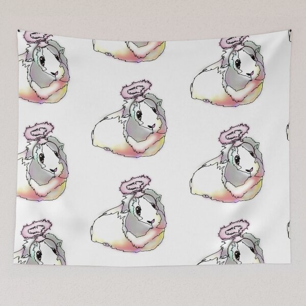 Item preview, Rice the Guinea Pig Angel – animalzinhats designed and sold by Ashley’sAnimalz.
