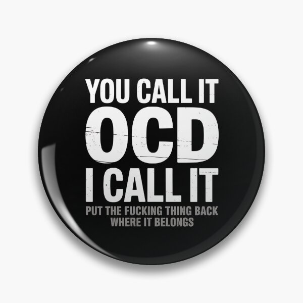 Item preview, You Call It OCD I Call It - This gift is perfect for perfectionists with OCD who humorously celebrate their neurodiversity. designed and sold by ZyziowskyArt.